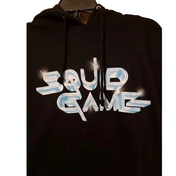 Netflix Market Squid Game Piggy Bank Pullover Hoodie Size M New with Tag $75 - Picture 5 of 10